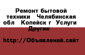 Ремонт бытовой техники - Челябинская обл., Копейск г. Услуги » Другие   
